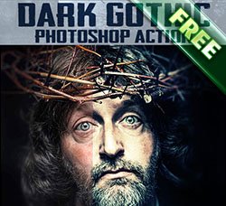 PS动作：Dark Gothic Photoshop Action